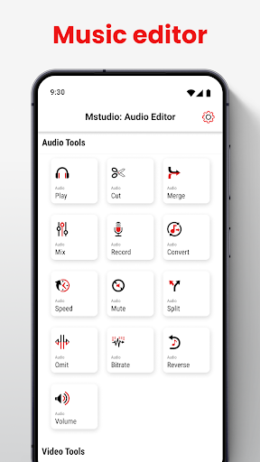 Mstudio : Audio & Music Editor