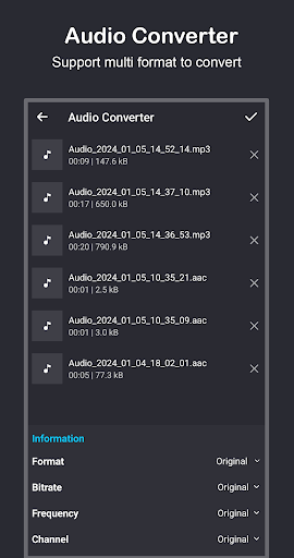 Audio Editor and Music Editor